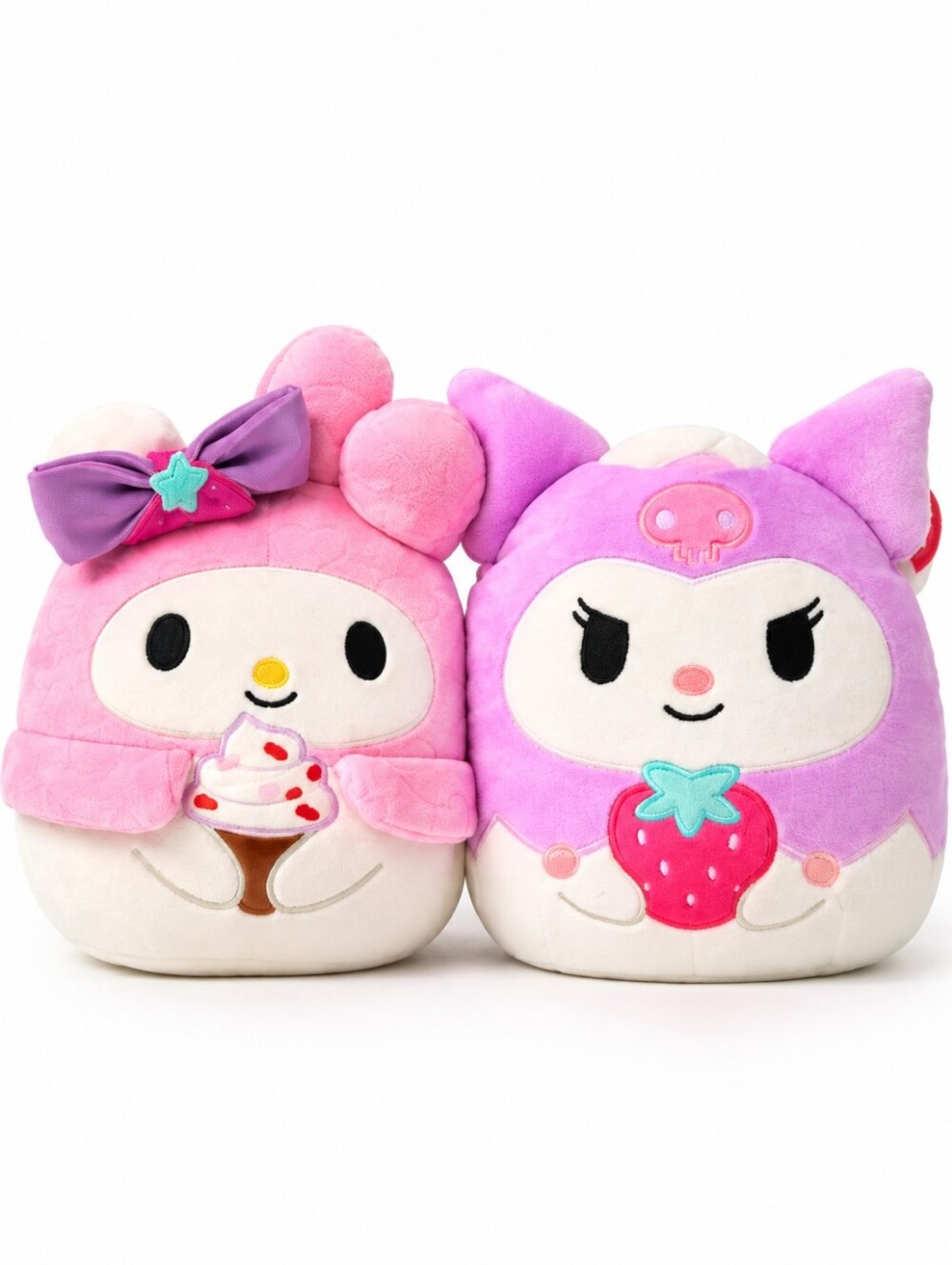 Limited Edition 8” Squishmallows Hello Kitty & Friends – My Melody & Kuromi